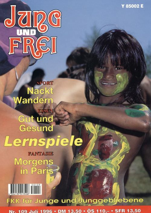 Jung und Frei Nr.109 - vintage nudism magazine in Germany photo [Nudity collection]