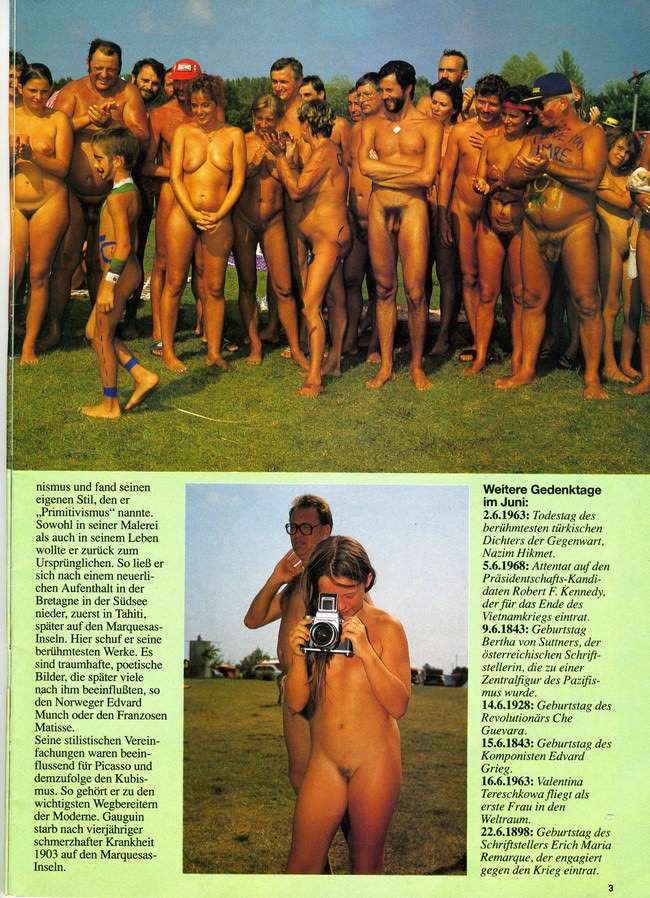 Jung und Frei Nr.61 - photo young and adult nudists magazine [Nudity collection]