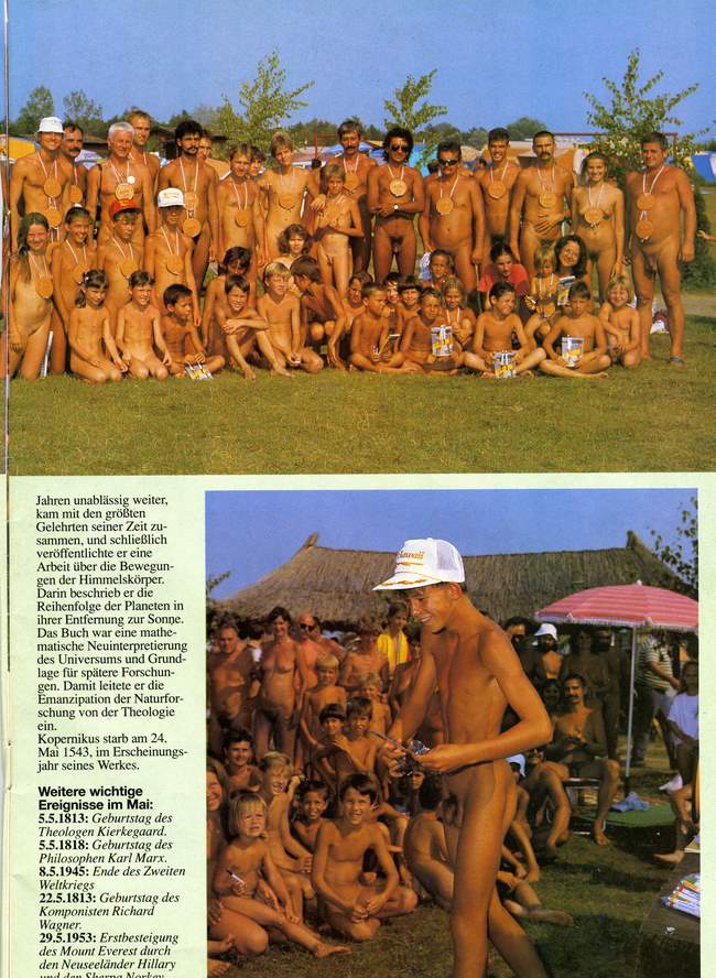 Jung und Frei Nr.60 - bare games nudists on nature magazine [Nudity collection]