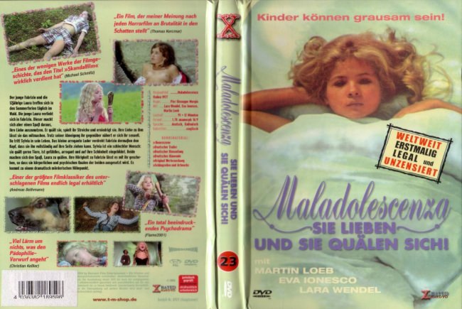 Maladolescenza 1977 + English version video [Nudity collection]