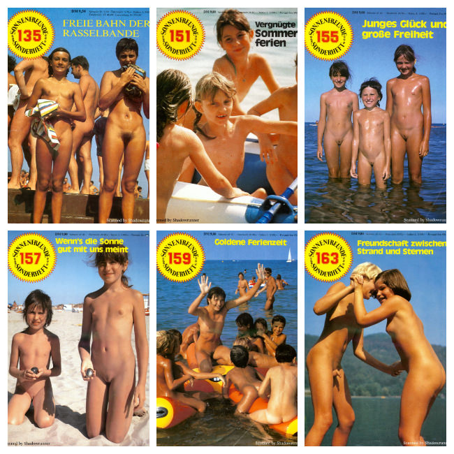 Sonnenfreunde Sonderheft Nr.135-163 nudism photo magazine FKK Germany nudism [Nudity collection]