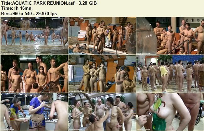 Naturists naked rest video - Aquatic park reunion [Nudity collection]