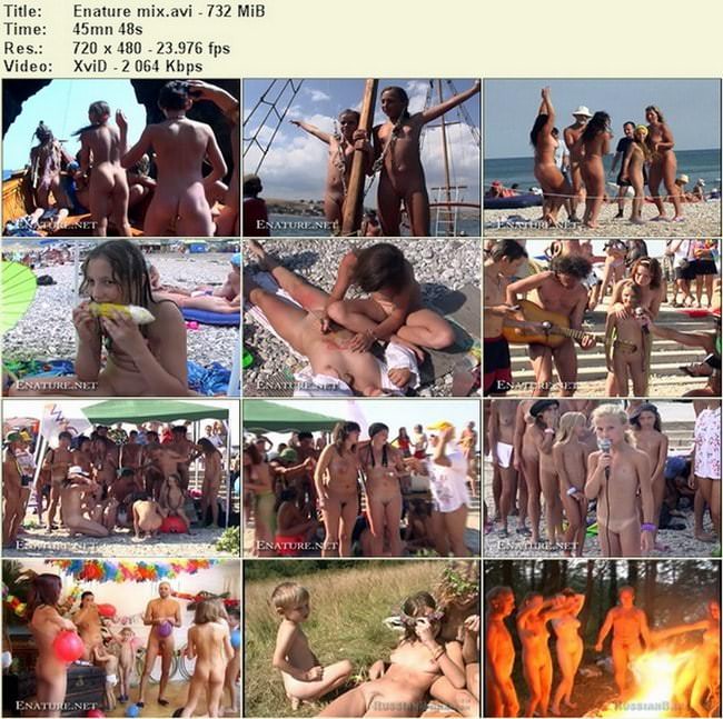 Naturism video Enature [Nudity collection]