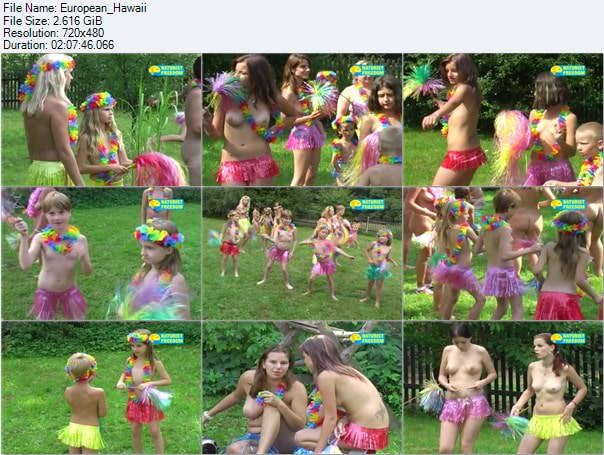 Video with naturists on nature [Nudity collection]