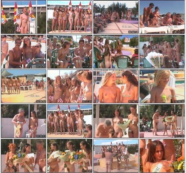 Video from the Young Naturist Contest France complete video collection [Nudity collection]