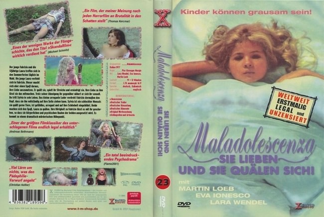 Maladolescenza (1977) Pierre Giuseppe Murgia film [Nudity collection]